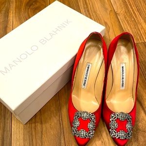 Brand New Manolo Blahnik high heel in women size 36.5